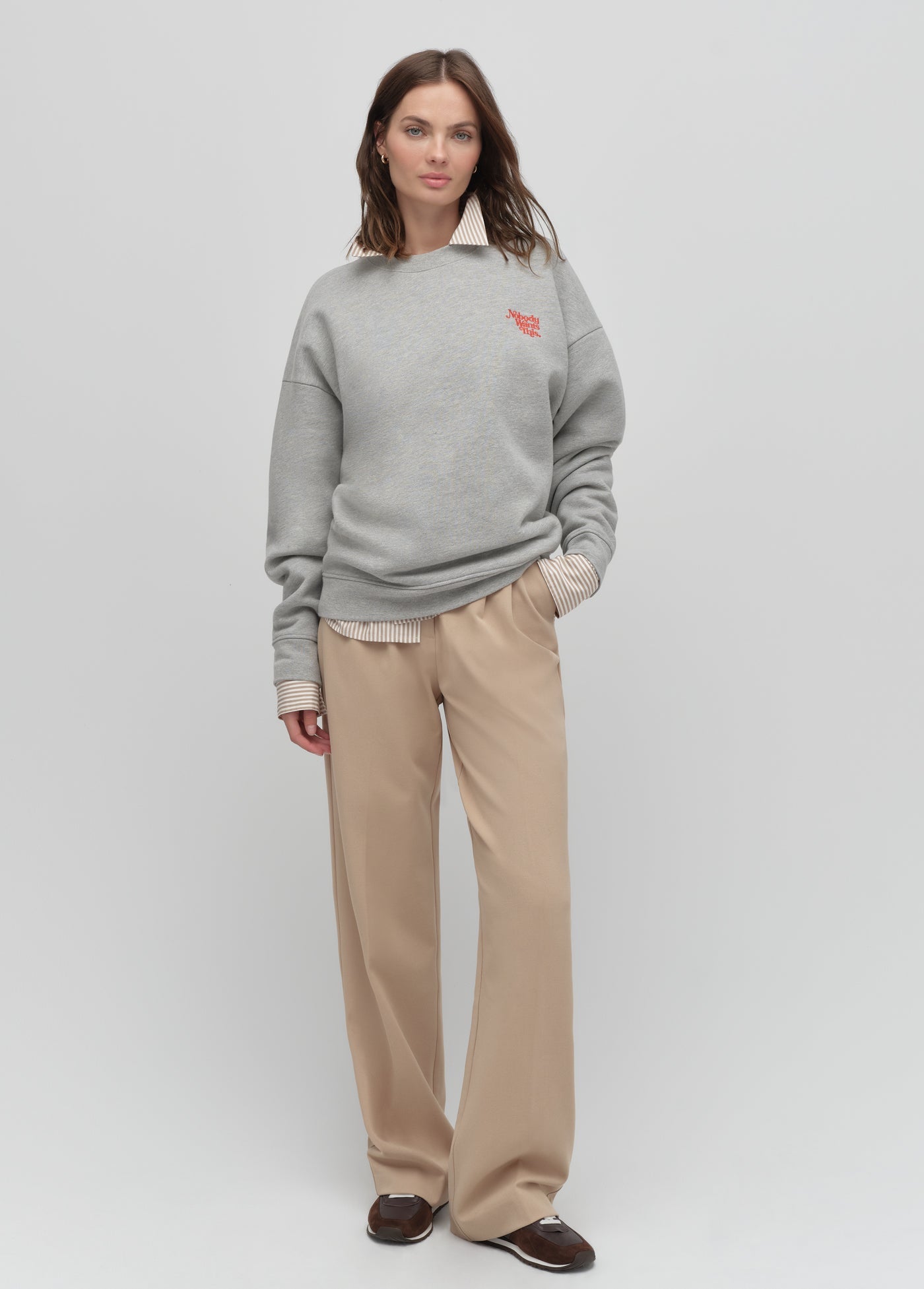 THE NWT EMBROIDERY SWEATSHIRT