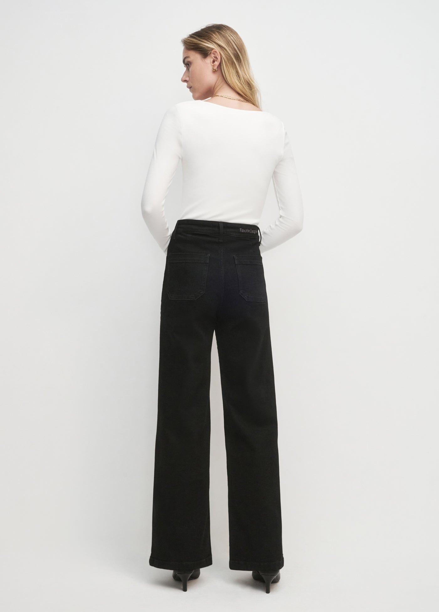 THE MISCHA SUPER HIGH RISE WIDE LEG ANKLE