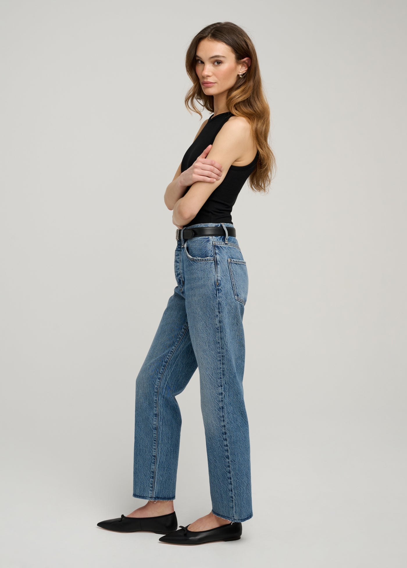 THE OTTO HIGH RISE BOYFRIEND ANKLE