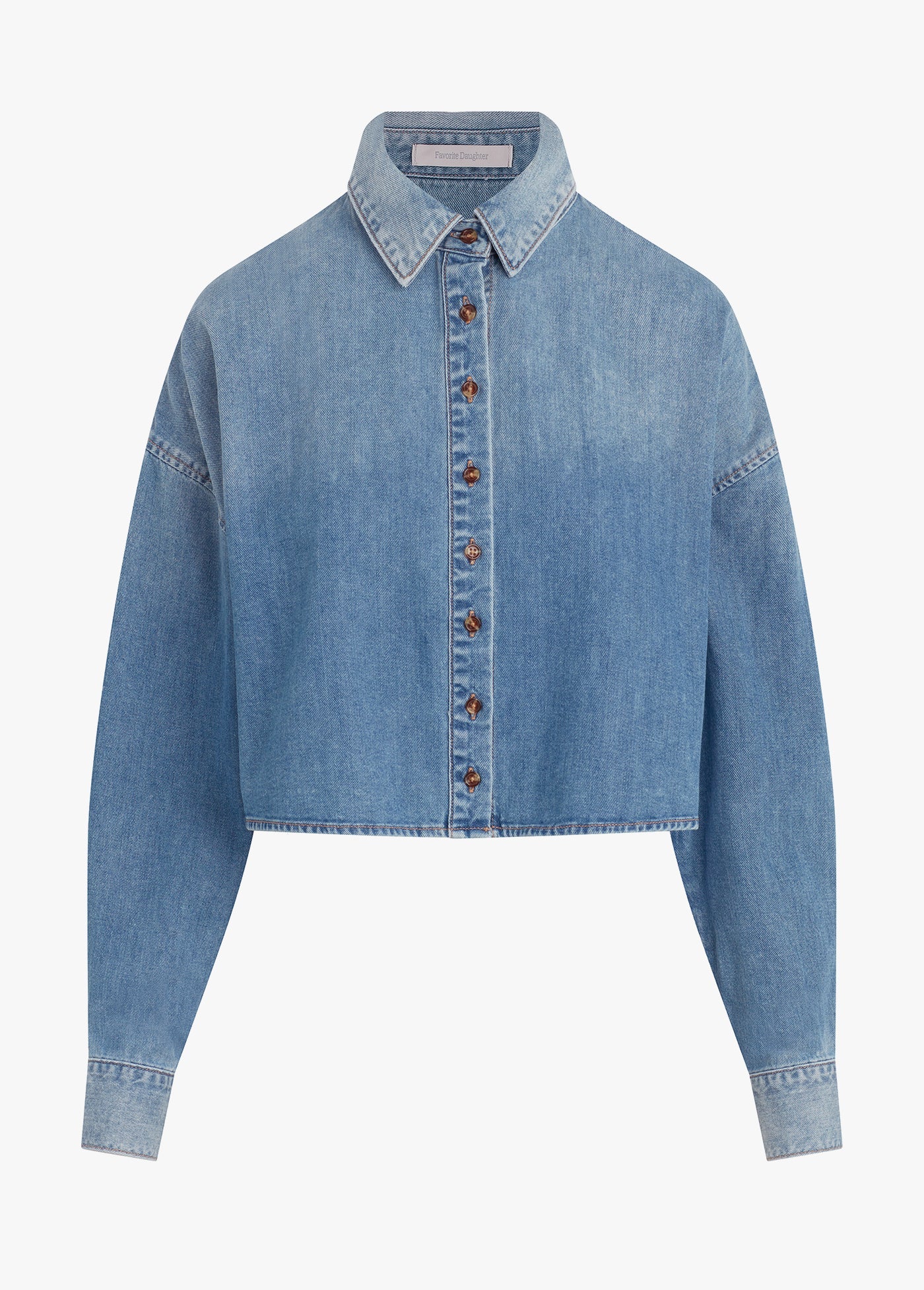 THE CROP EX-BOYFRIEND SHIRT