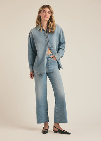 THE MISCHA SUPER HIGH RISE WIDE LEG ANKLE