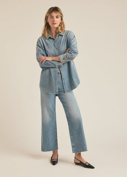 THE MISCHA SUPER HIGH RISE WIDE LEG ANKLE