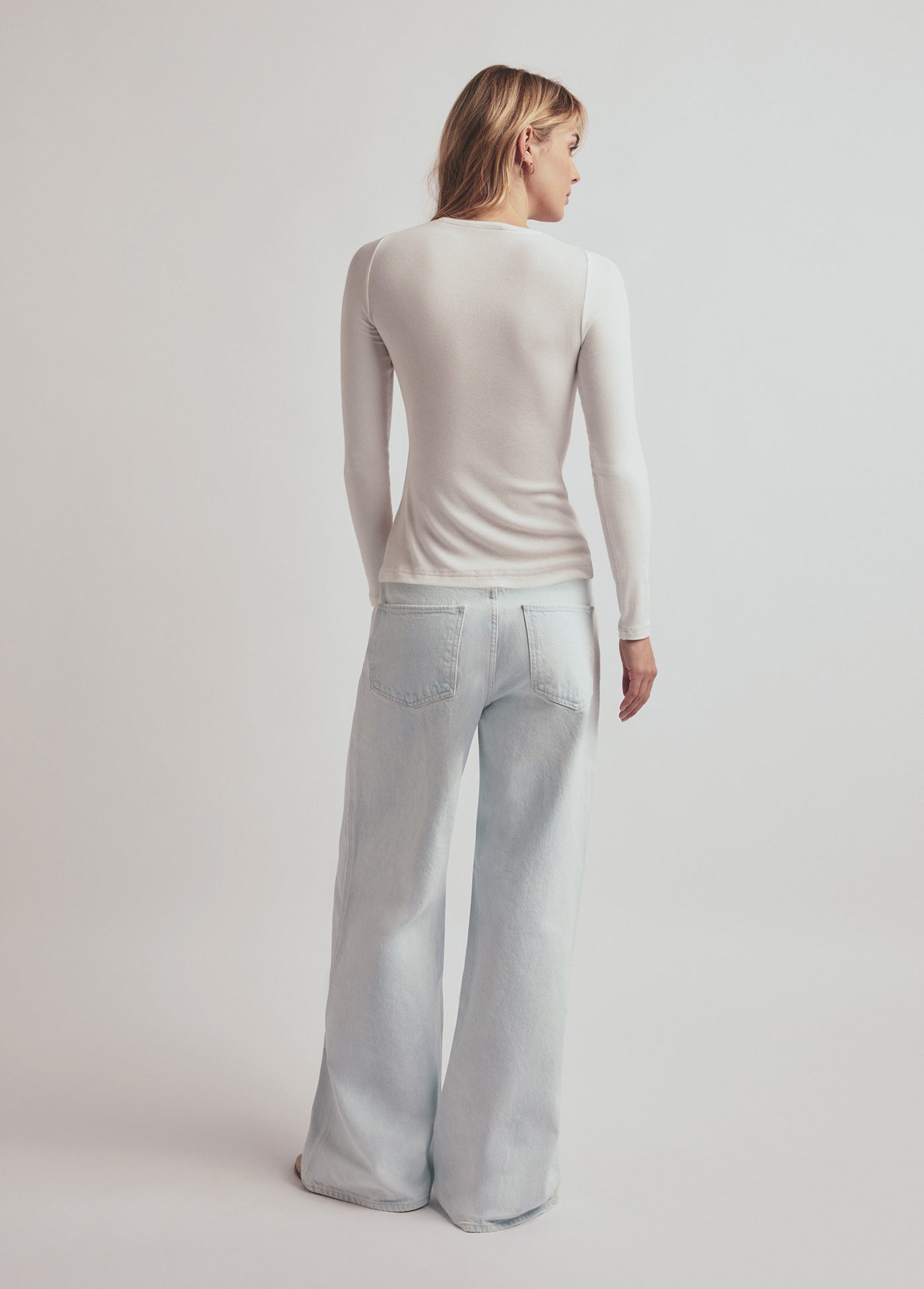THE RIBBED LONG SLEEVE