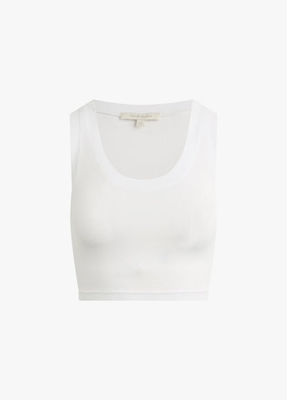 THE CUTTING IT CLOSE CROP TANK
