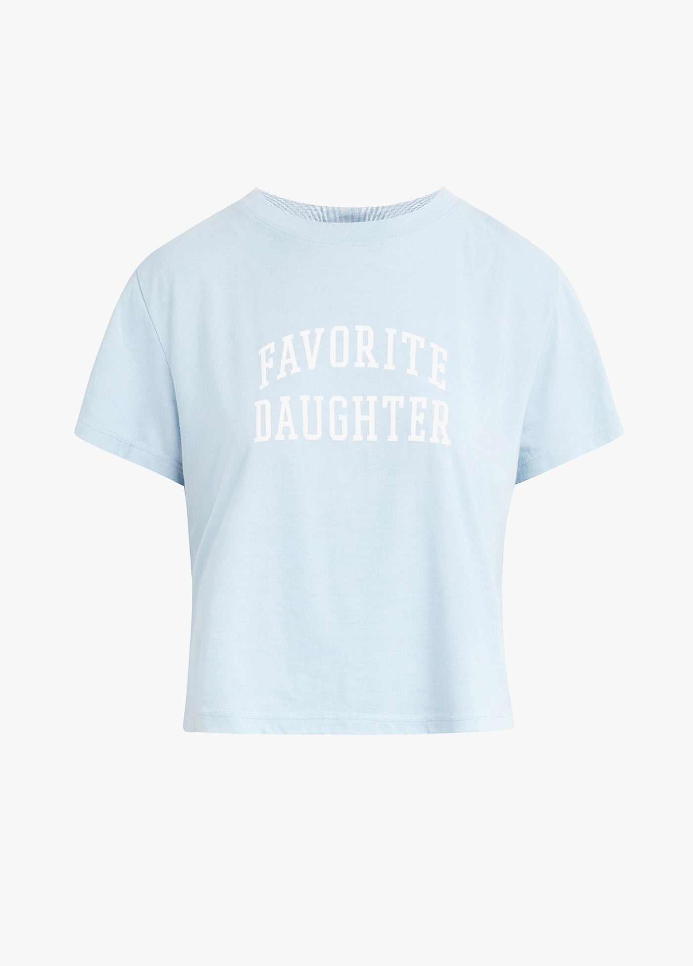 THE CROPPED COLLEGIATE TEE
