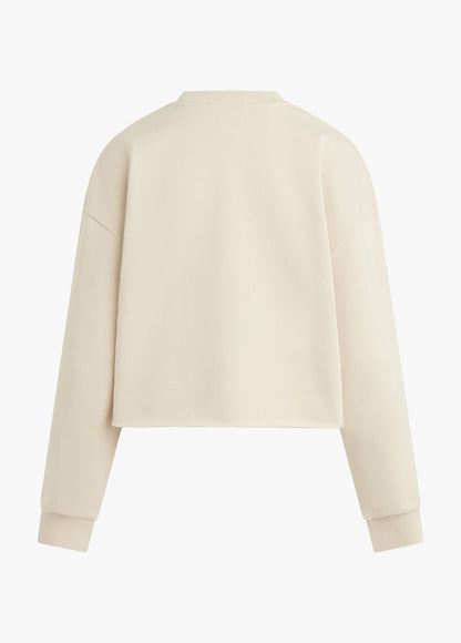 THE CROPPED COLLEGIATE SWEATSHIRT