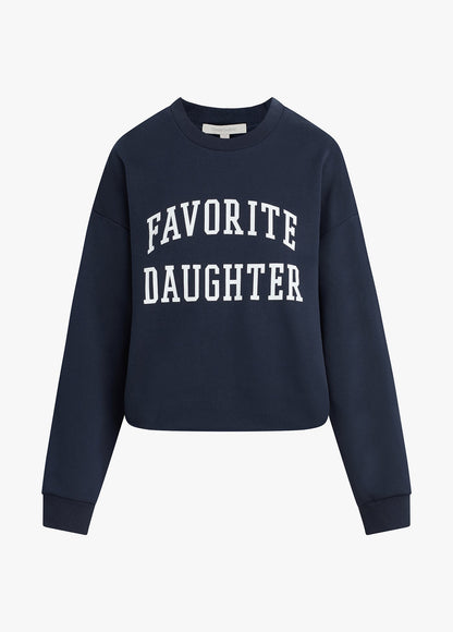 THE CROPPED COLLEGIATE SWEATSHIRT