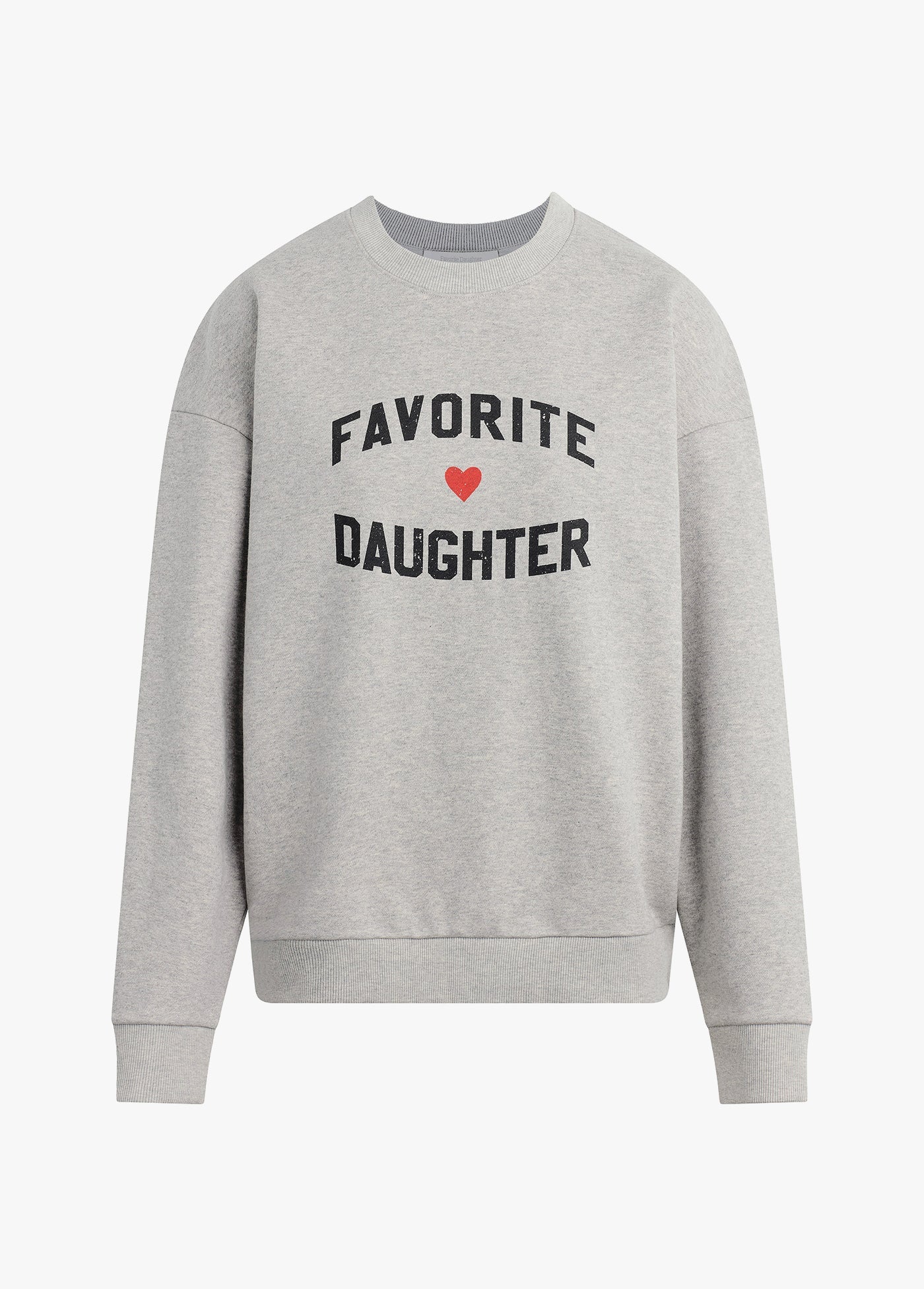 THE FAVORITE DAUGHTER HEART LOGO SWEATSHIRT