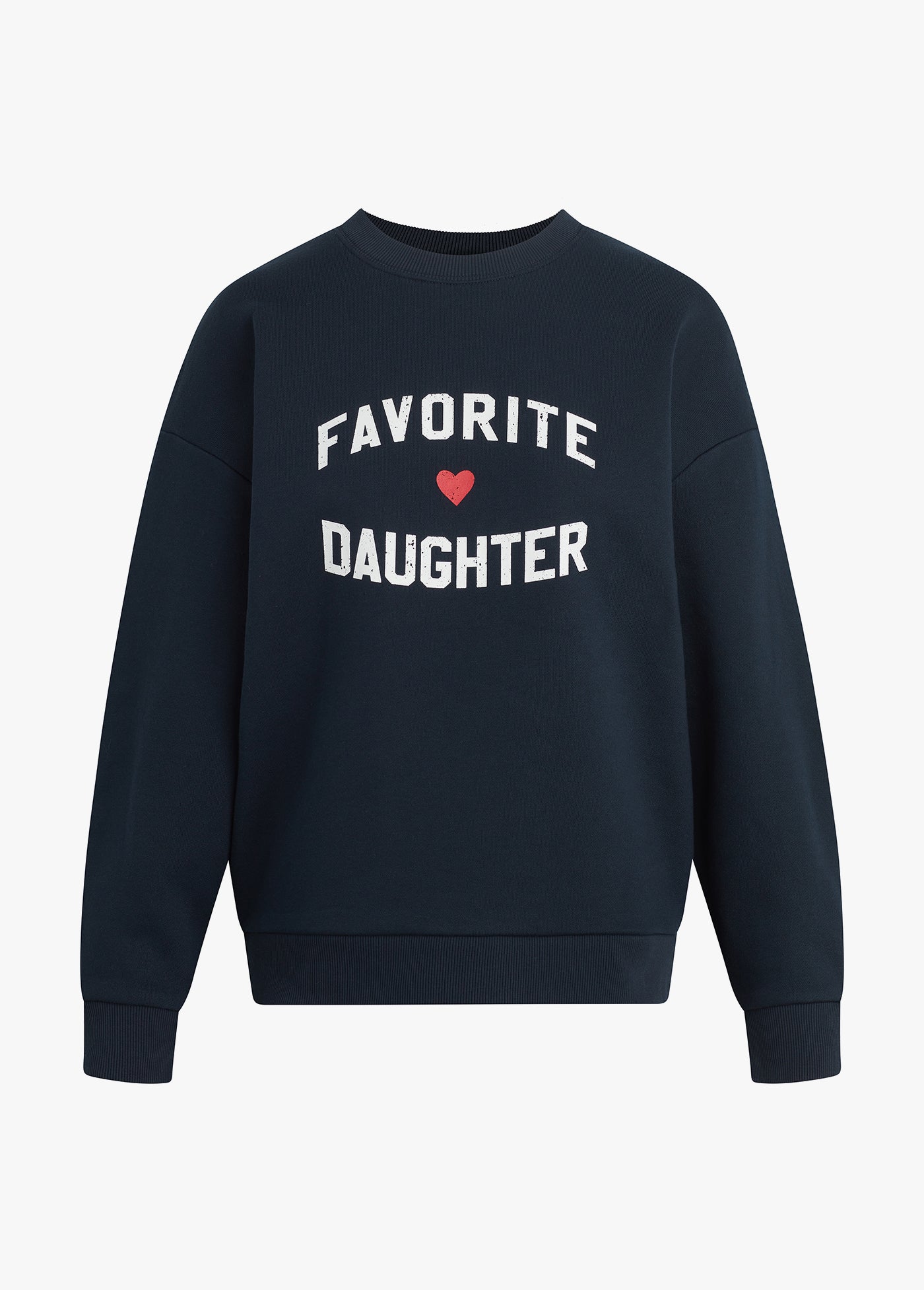 THE FAVORITE DAUGHTER HEART LOGO SWEATSHIRT