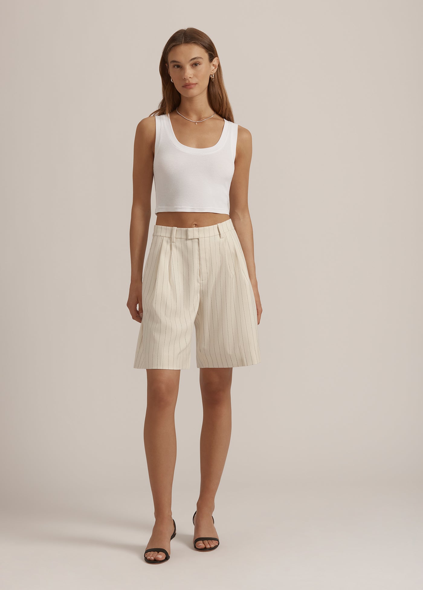 THE CUTTING IT CLOSE CROP TANK