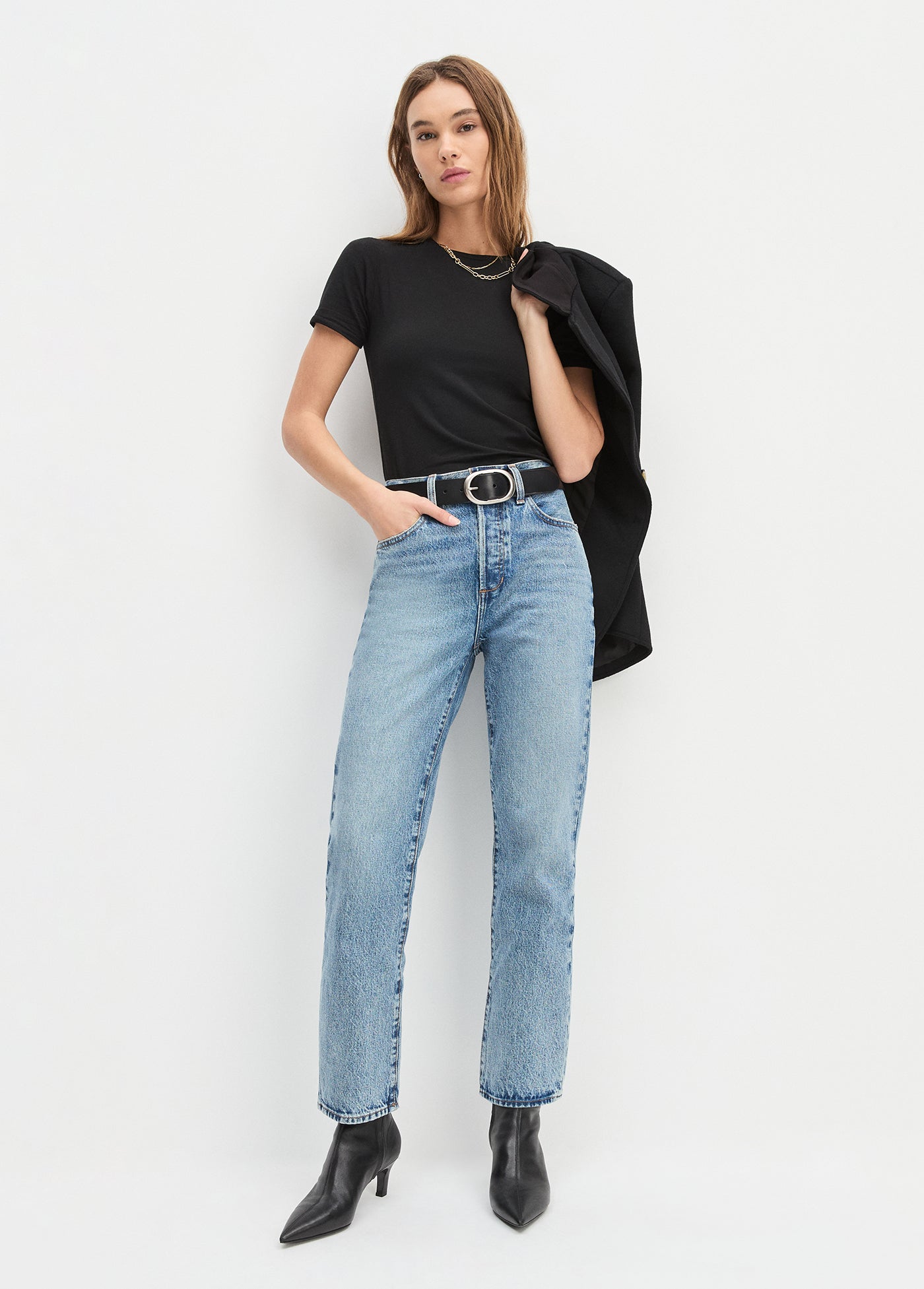 THE OTTO HIGH RISE BOYFRIEND ANKLE