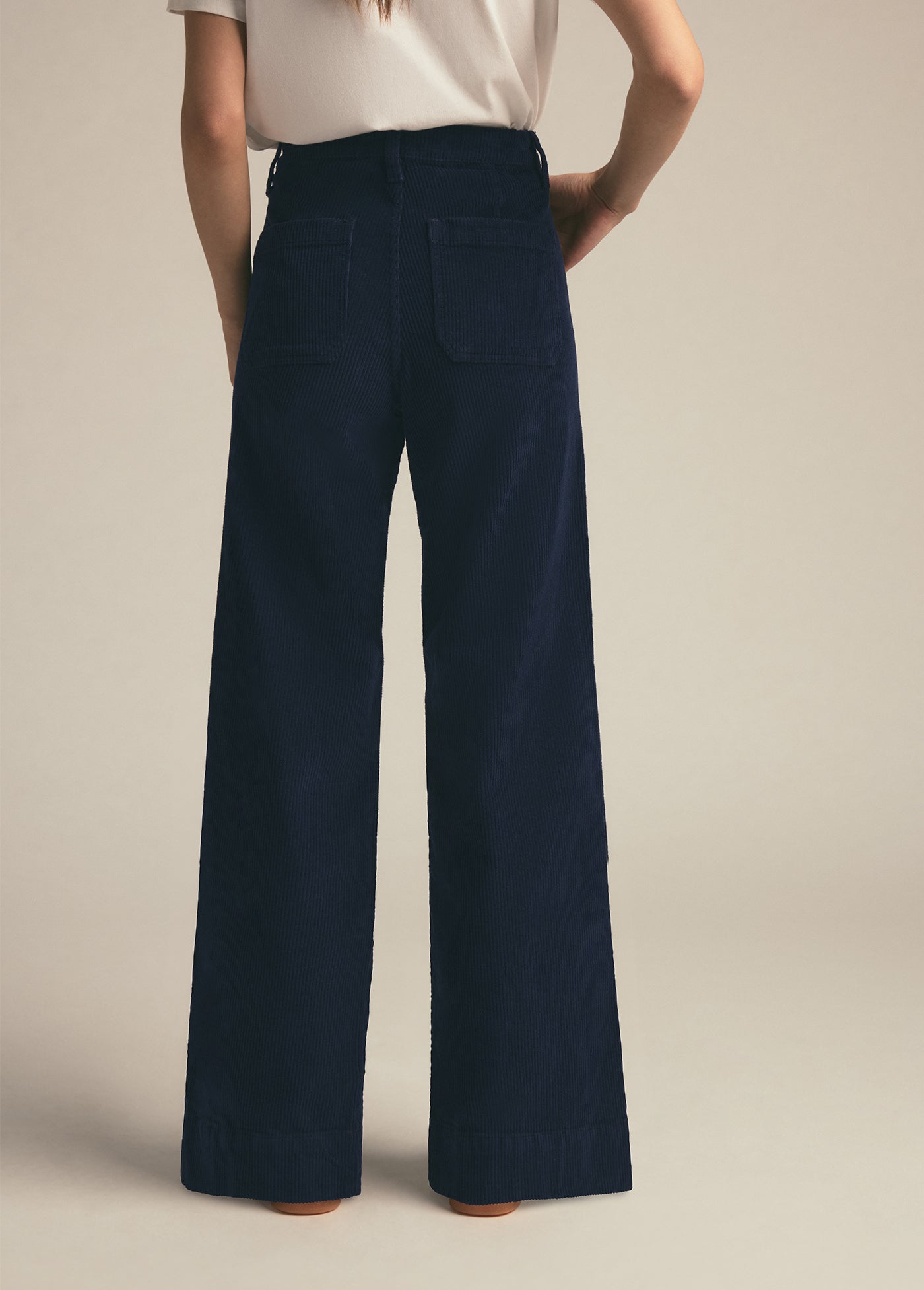 THE MISCHA CORD WIDE LEG