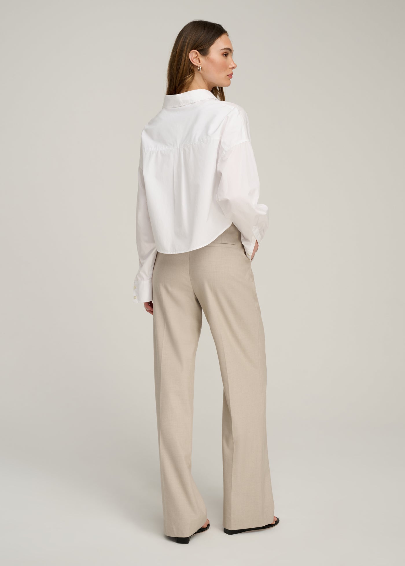 THE CROP EX-BOYFRIEND SHIRT