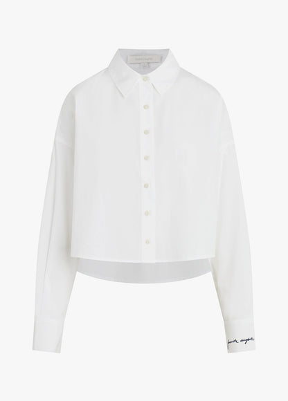THE CROP EX-BOYFRIEND SHIRT