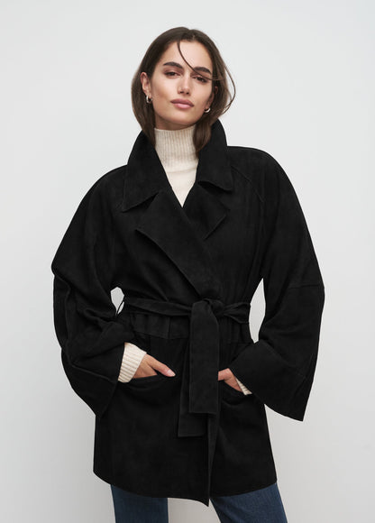 THE WREN WRAP COAT