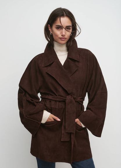 THE WREN WRAP COAT
