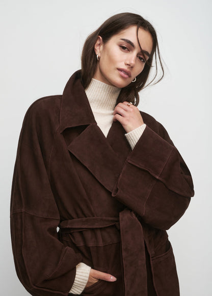 THE WREN WRAP COAT
