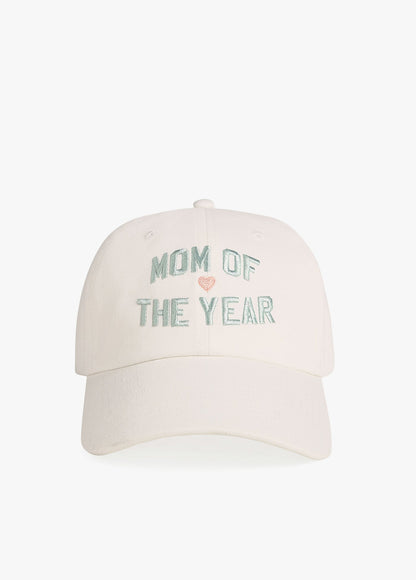THE MOM OF THE YEAR BASEBALL HAT