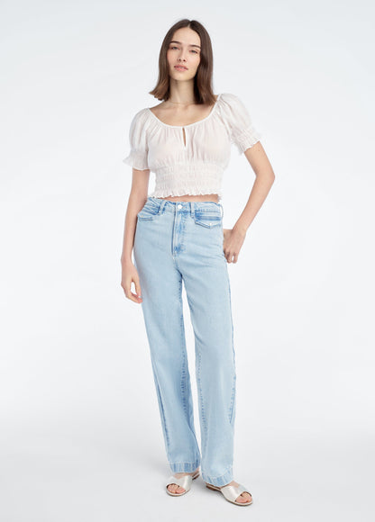 THE KELLY HIGH RISE STRAIGHT TROUSER