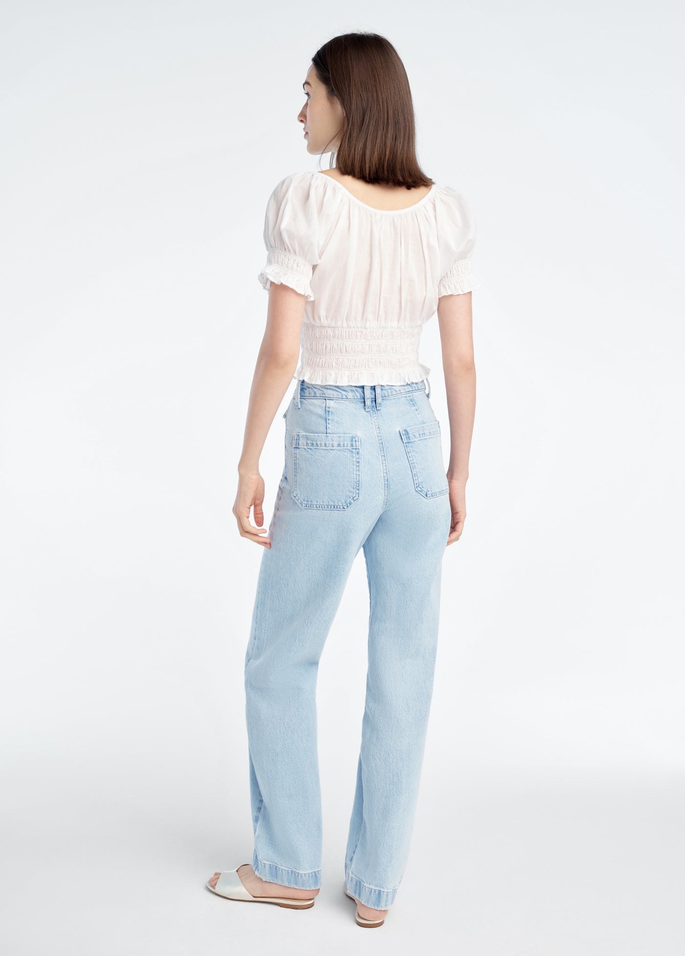 THE KELLY HIGH RISE STRAIGHT TROUSER