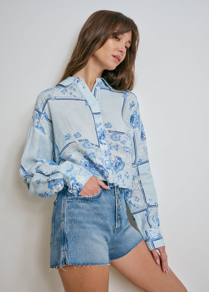 THE CROP EX-BOYFRIEND SHIRT