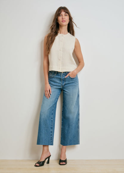 THE MASHA SUPER HIGH RISE WIDE LEG CROP