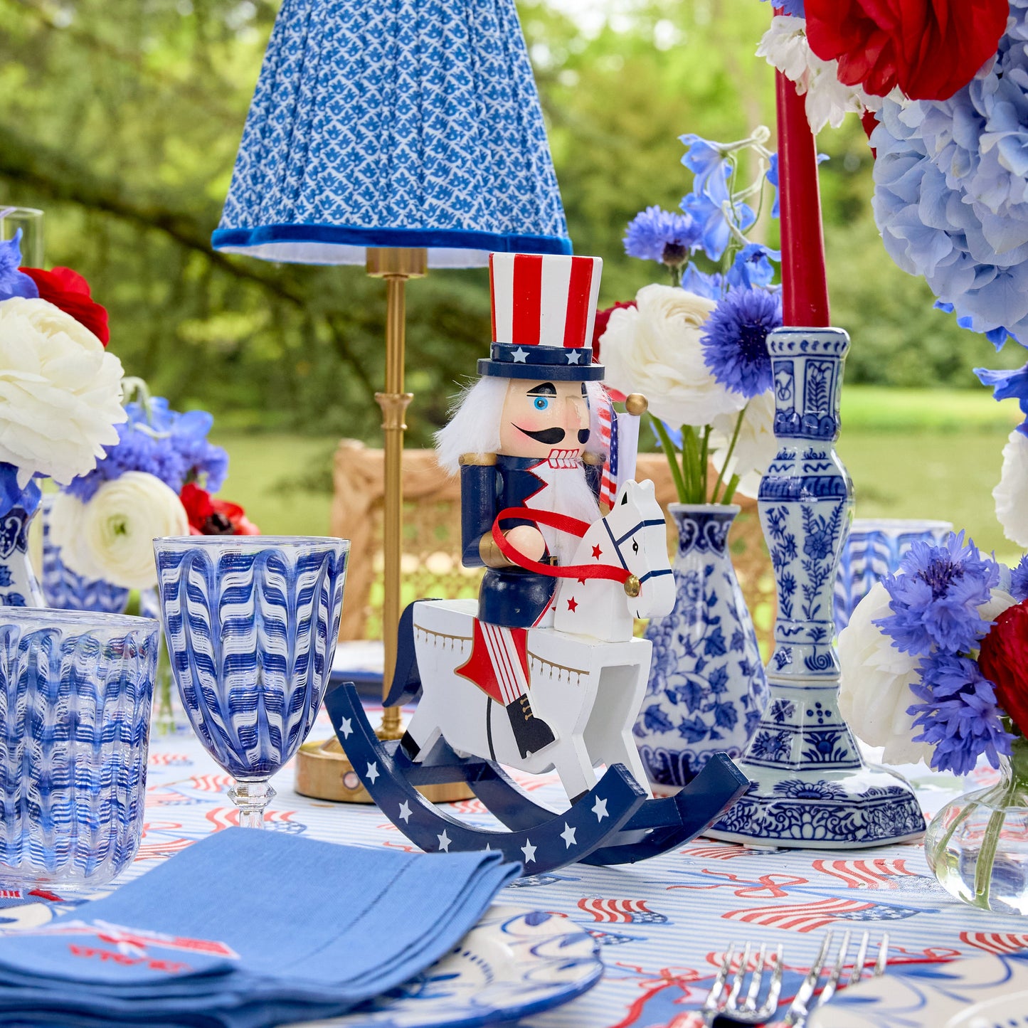 Fourth of July Rocking Horse (Pair)