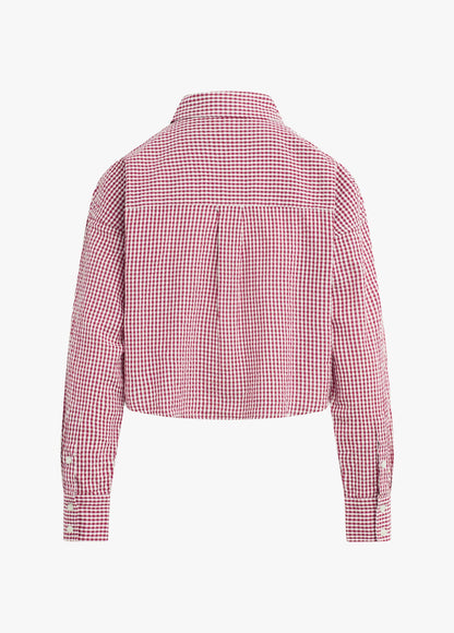 THE CROP EX-BOYFRIEND SHIRT