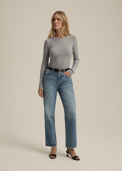 THE RIBBED LONG SLEEVE