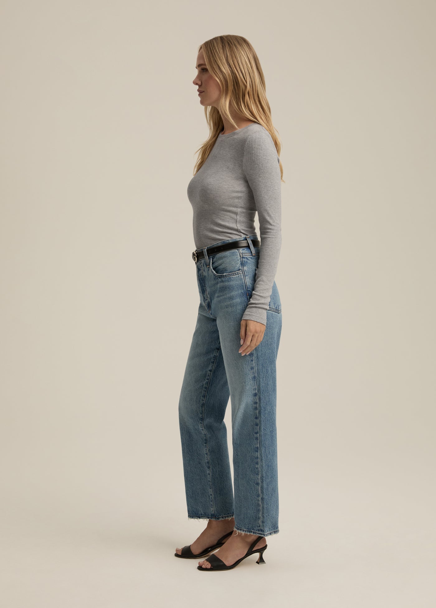 THE RIBBED LONG SLEEVE