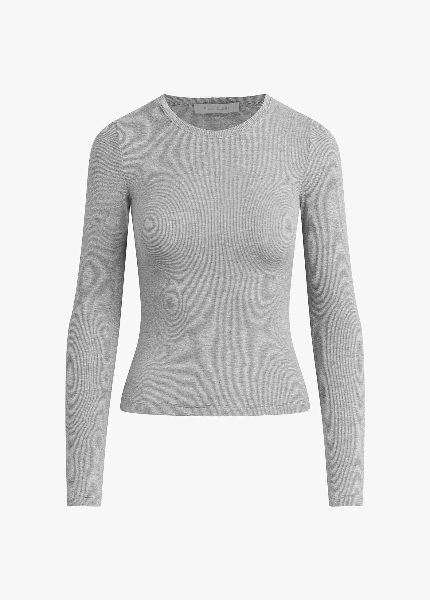 THE RIBBED LONG SLEEVE