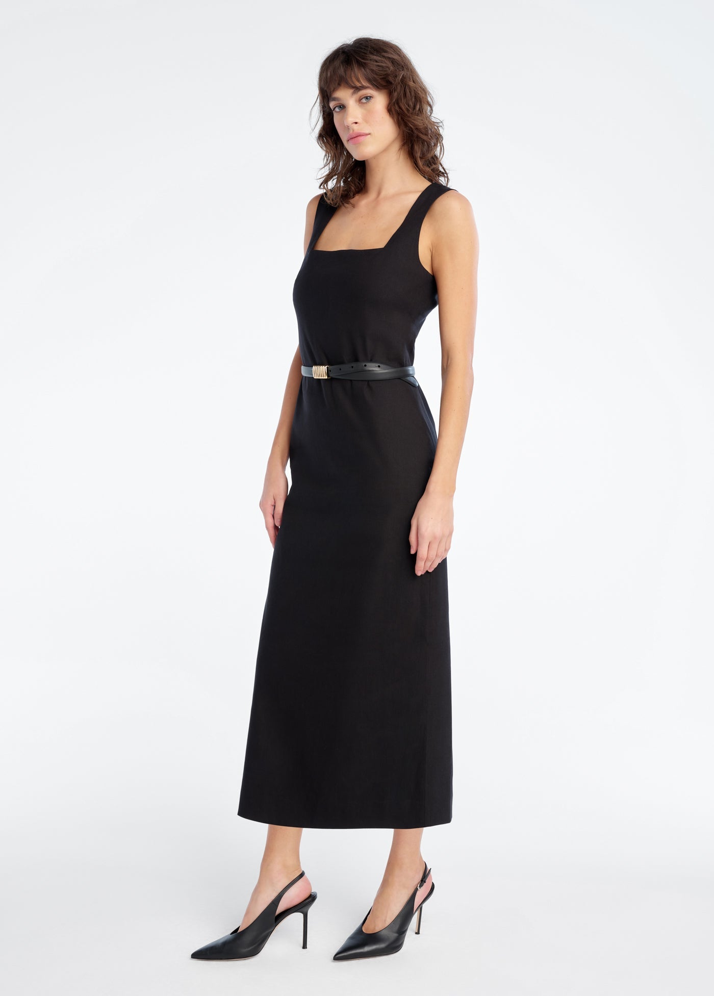 THE PERFECT OPPORTUNITY LINEN DRESS