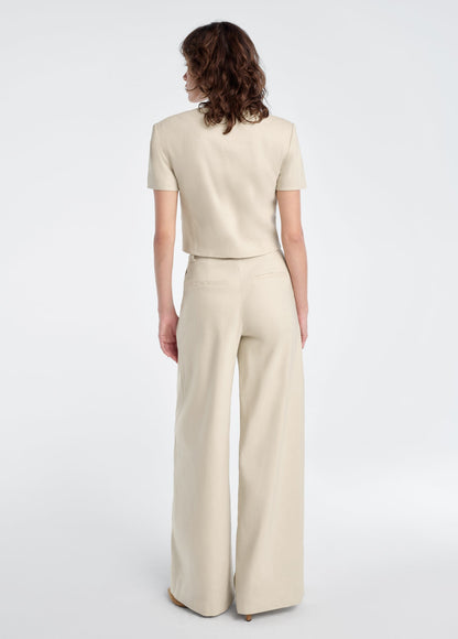 THE MAYFAIR LINEN TOP