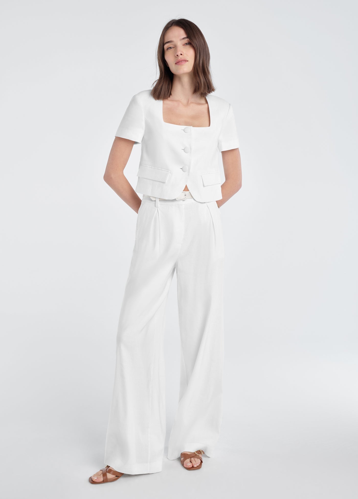 THE MIRANDA LINEN PANT
