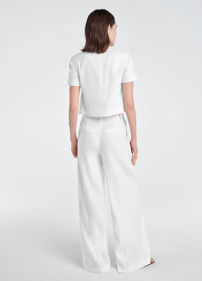 THE MAYFAIR LINEN TOP
