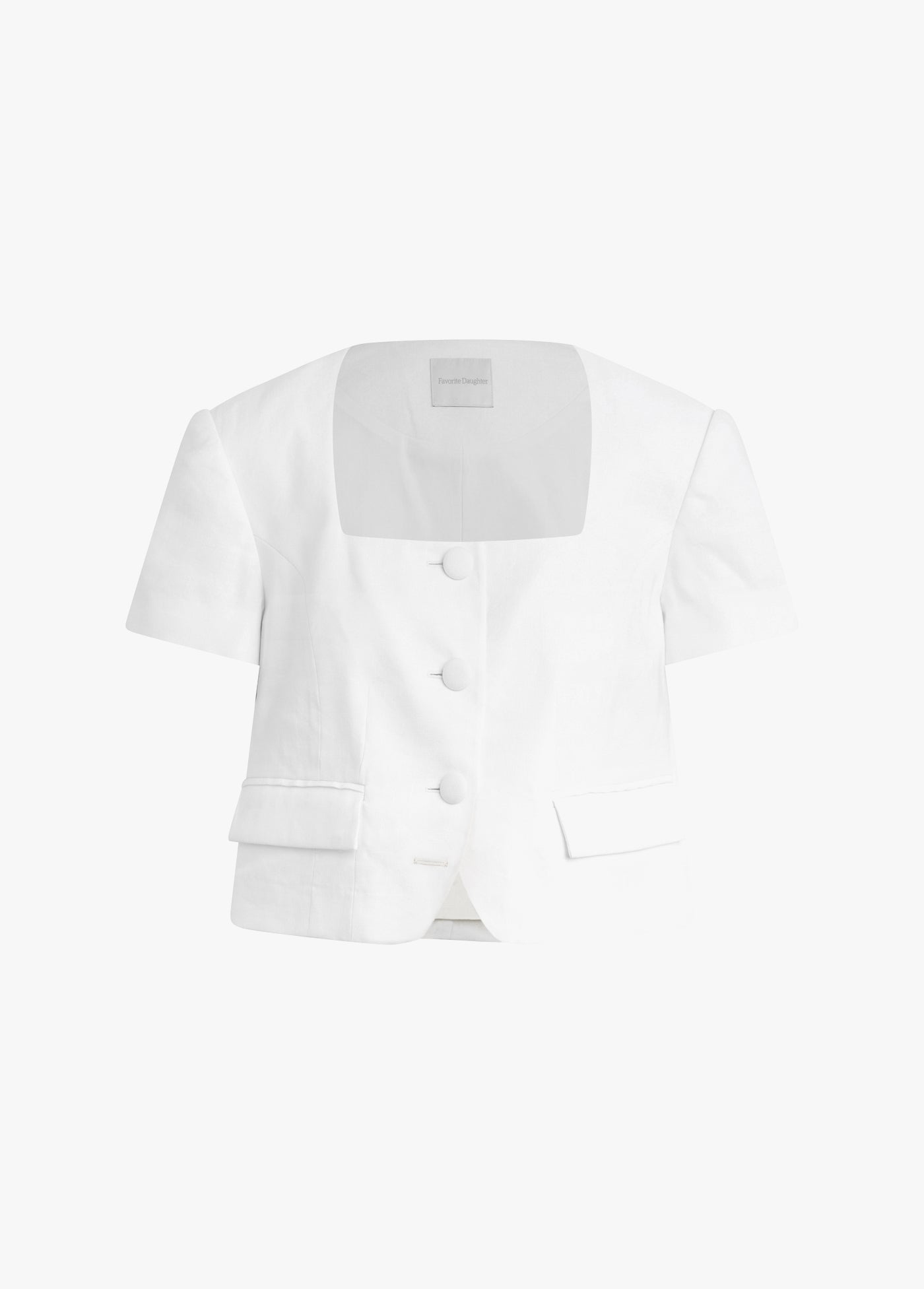 THE MAYFAIR LINEN TOP