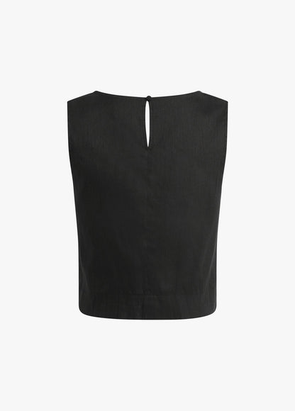 THE LINEN ABBY TOP