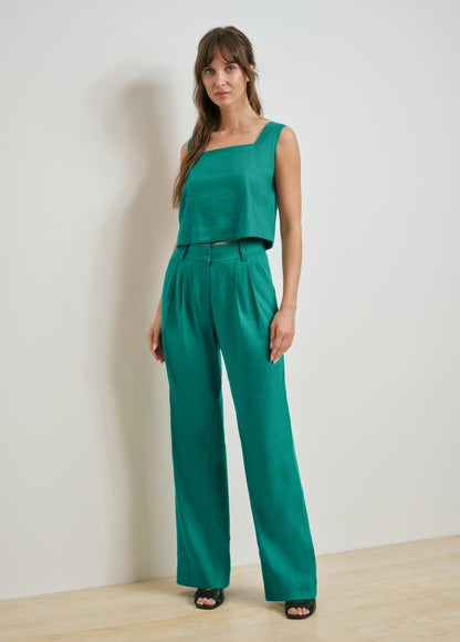 THE LINEN ABBY TOP