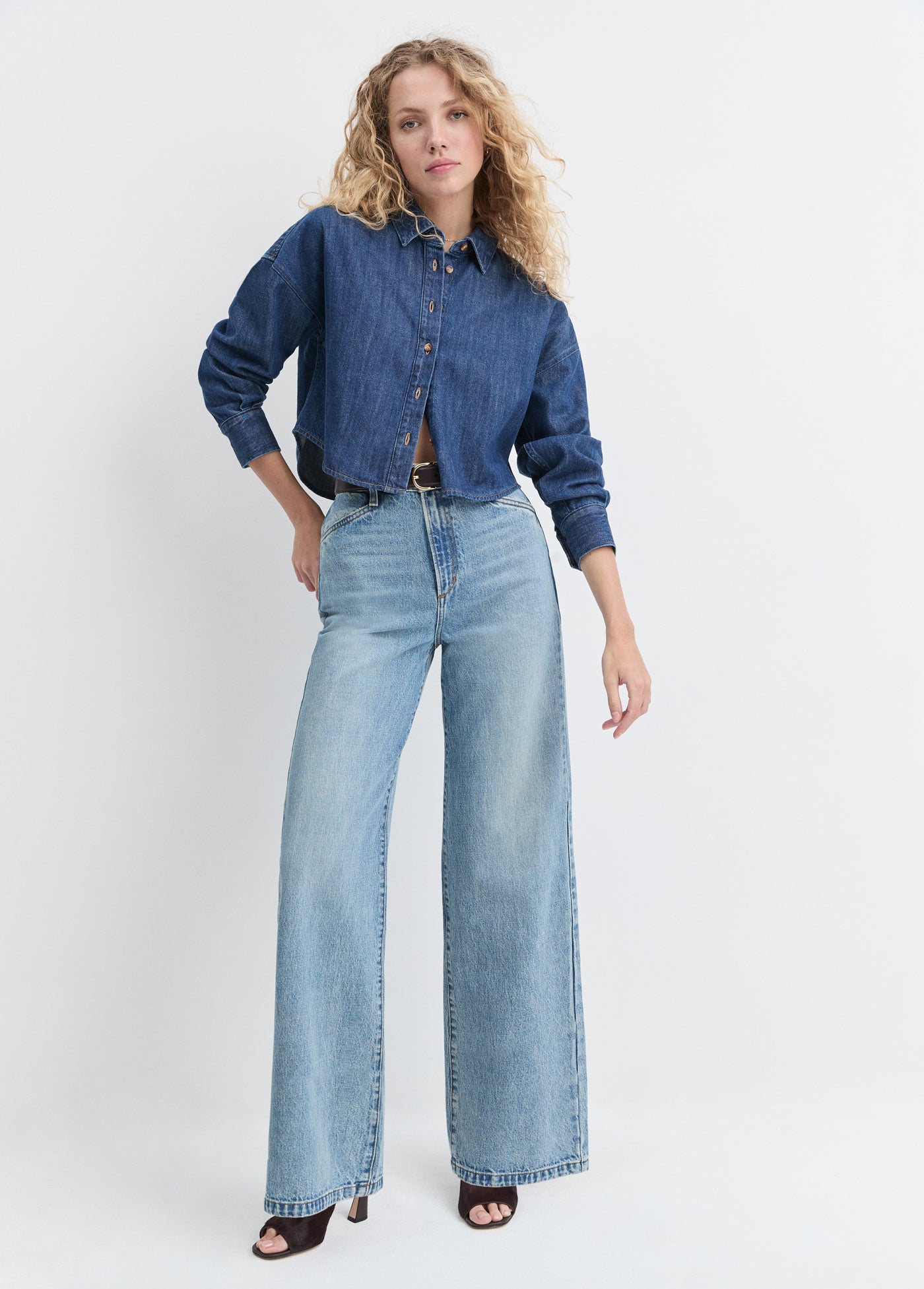 THE MISCHA SUPER HIGH RISE WIDE LEG