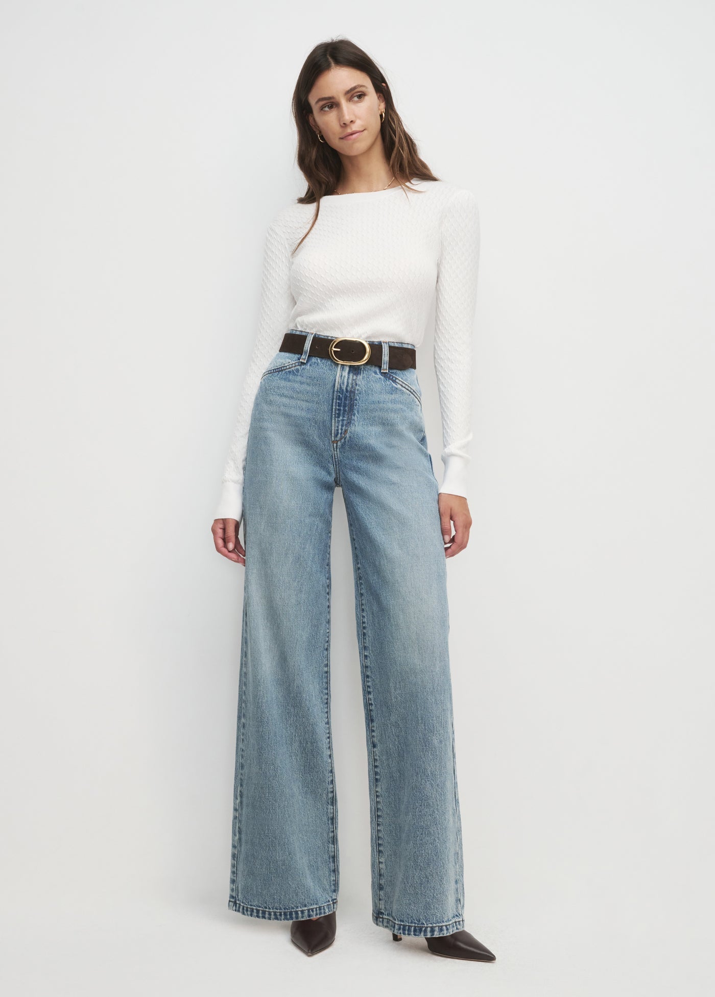 THE MISCHA SUPER HIGH RISE WIDE LEG