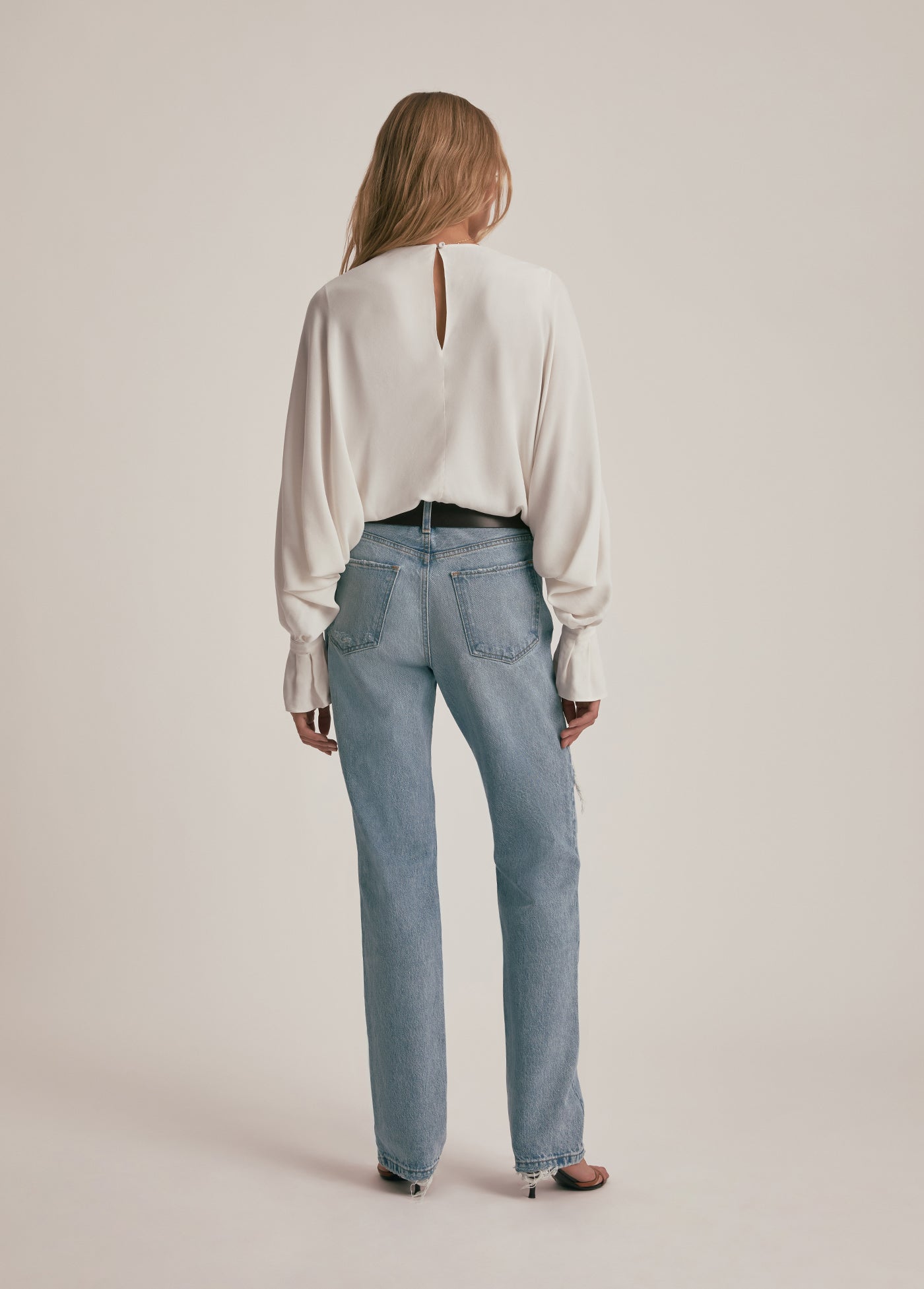 THE MIKAELA LOW SLUNG LONG SLIM STRAIGHT
