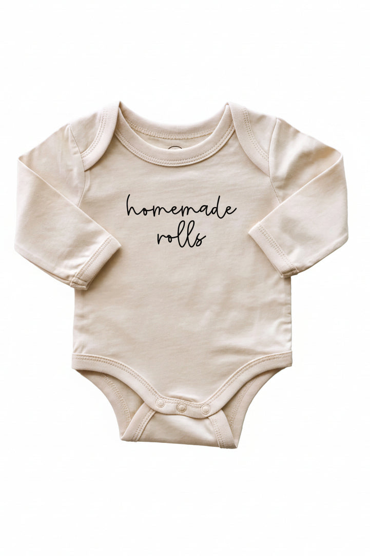 Long Sleeve Graphic Bodysuits | Natural