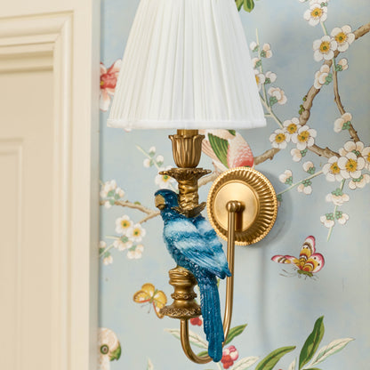 Cream Pleated Lampshade (18cm)