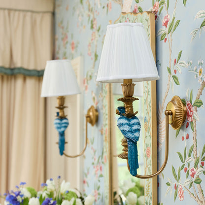 Cream Pleated Lampshade (18cm)