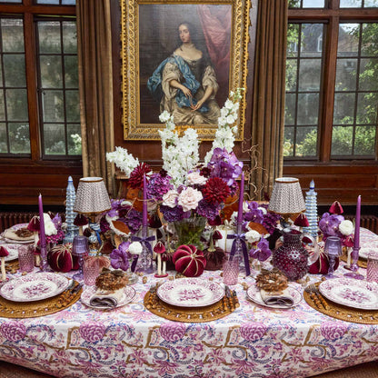 Purple Pandora Starter Plates (Set of 4)