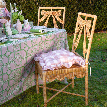 Celine Bow Rattan Chair