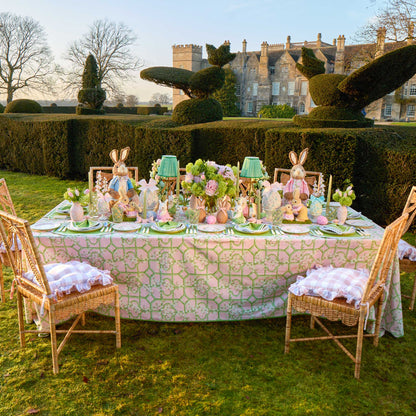 Green & Pink Josephine Garland Starter Plates (Set of 4)