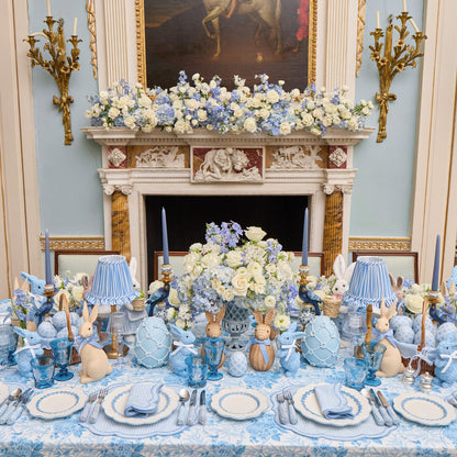 Blue Eloise Gingham Placemats & Napkins (Set of 4)