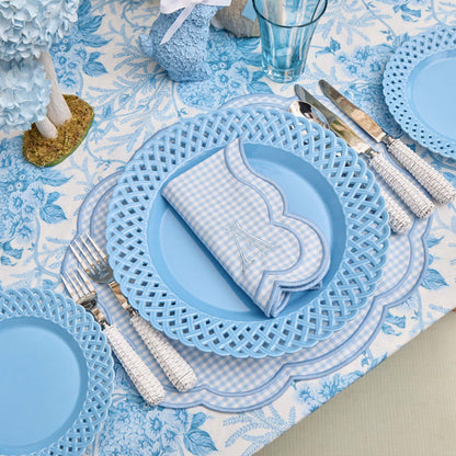 Blue Eloise Gingham Napkins (Set of 4)