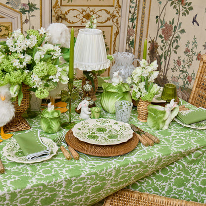 Evergreen Flowers Dinner Plate